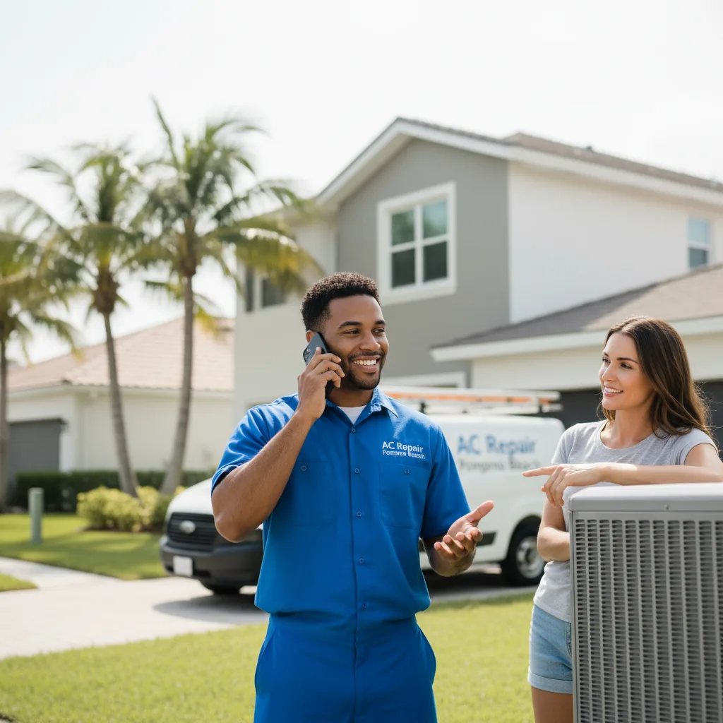 AC Repair Pompano Beach customer support in Lindside